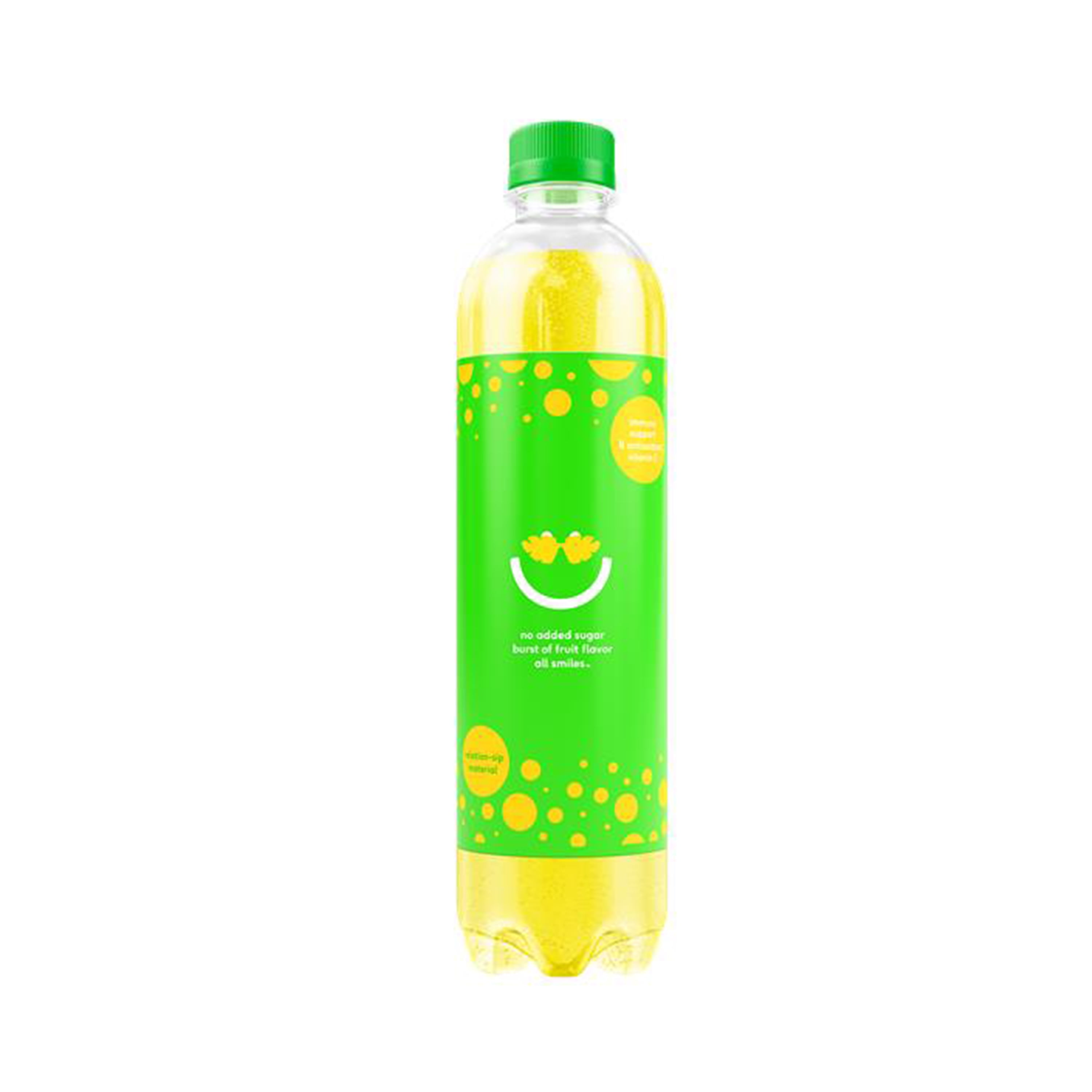 Bubly Burst Sparkling Water Beverage, Mango Lime, 16.9 fl oz, 12 Count Bottles