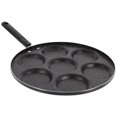 thumbnail image 1 of HINTRMENT Black Cast Iron Breakfast Frying Pan Making Pancakes 1Pcs for Restaurant, 1 of 5