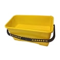 thumbnail image 3 of Cubo de limpieza profesional Cubo de fregona con escurridor Resistente 24L Rectangular Amarillo, 3 of 8
