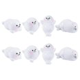 thumbnail image 1 of 8pcs Cute Mini Seal Figurines For Micro Garden Small Resin Sea Animal Tiny Animal Figures Miniature Seal Statues Ornaments, 1 of 4
