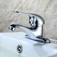 thumbnail image 2 of Grifo de lavabo de doble orificio para agua fría y caliente, 2 of 5