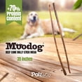 thumbnail image 2 of Moodog Beef Cane Bully Stick Mega 35", 2 of 9