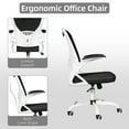 HomeZeer Home Office Desk Chair, Mesh Computer Task Chair with Flipup