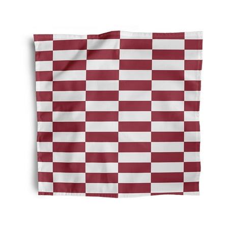 

Simply Daisy 18 x 18 Red Rectangle Check Napkins Set of 4