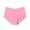 25#Pink, variant on Seamless Underwear for Women V Cut Ice Silk Hipster Panties No Show Soft Stretch