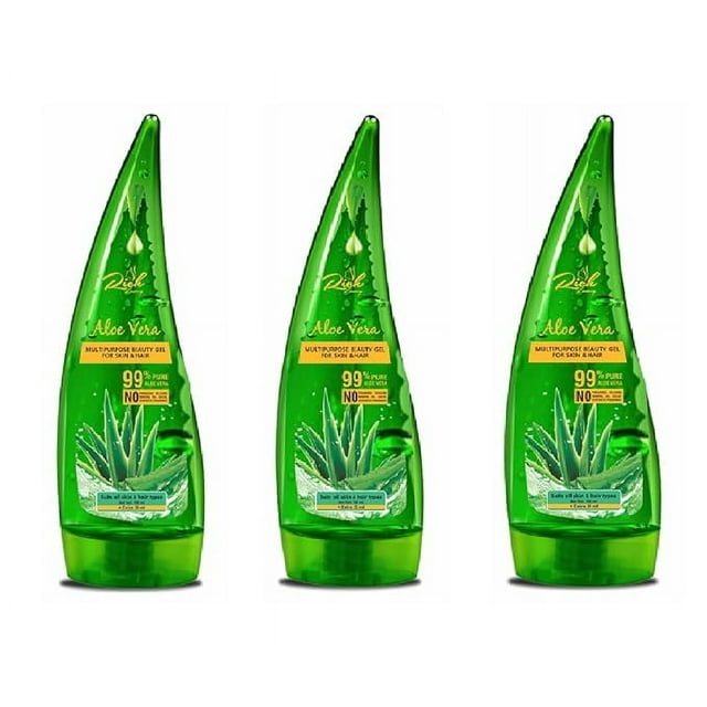 Rich Gel d'Aloé Vera de Luxe - (Lot de 3 x 120 ml)