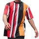 thumbnail image 2 of Camisetas de Manga Corta de los Hombres Casual Raya Cuello Redondo, Camiseta Ligera de Poliéster para Regalos Al Aire Libre, Viajes Y Familia, 2 of 6