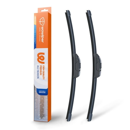WOWIPER Wiper Blades Replacement for JEEP Wrangler 2018-2023 Gladiator 2020-2023, Automotive Replacement Windshield Wiper Blades Conventional All-Season- 16"+16"