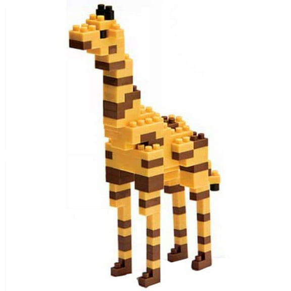 Nanoblock Micro-Sized Building Block Giraffe Figure Set