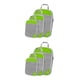 thumbnail image 1 of Toystoory Compression Packing Cubes Lightweight Accessing Items Breathable Easily Verde 3 piezas 2piezas, 1 of 6