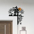 thumbnail image 4 of Decoración de puerta de metal de Halloween, decoración de pared de bruja fantasma, decoración espeluznante de Halloween, adorno de marco de puerta, decoración de puerta de Halloween, letrero de esquin, 4 of 5