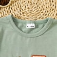 thumbnail image 6 of KEXE Toddler Girl Set 12 Month Girl Clothes Toddler Baby Girl Outfits Summer Clothes Infant Spring Short Sleeve Shirt Tops Cute Shorts Set, 6 of 9