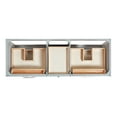 thumbnail image 5 of Ariel Monroe 60 Inch Double Sink Base Cabinet In Grey, 5 of 7