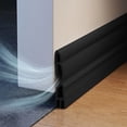 thumbnail image 2 of HWRETIE Under Door Draft Stopper,Weather Stripping Door Sweep,Gap Filler,Noise Wind Blocker,Air Draft Guard for Bedroom Ac, 2 of 7