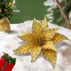 thumbnail image 5 of Decoraciones de Árbol de Navidad Magnolia Espumante de Navidad con Tallos Decoración de Árbol de Navidad Corona de Flores Decoración de Navidad Año Nuevo Festival Flores de Regalo para la Decoración, 5 of 6