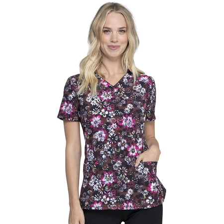 Cherokee Infinity Women's Scrubs Top V-Neck CK634