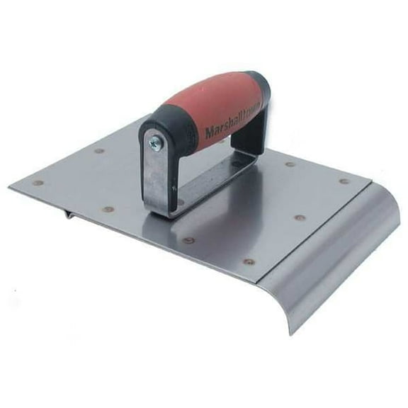 Marshalltown Safety Step Edger/Groover,6 x 8 In,SS 4283D
