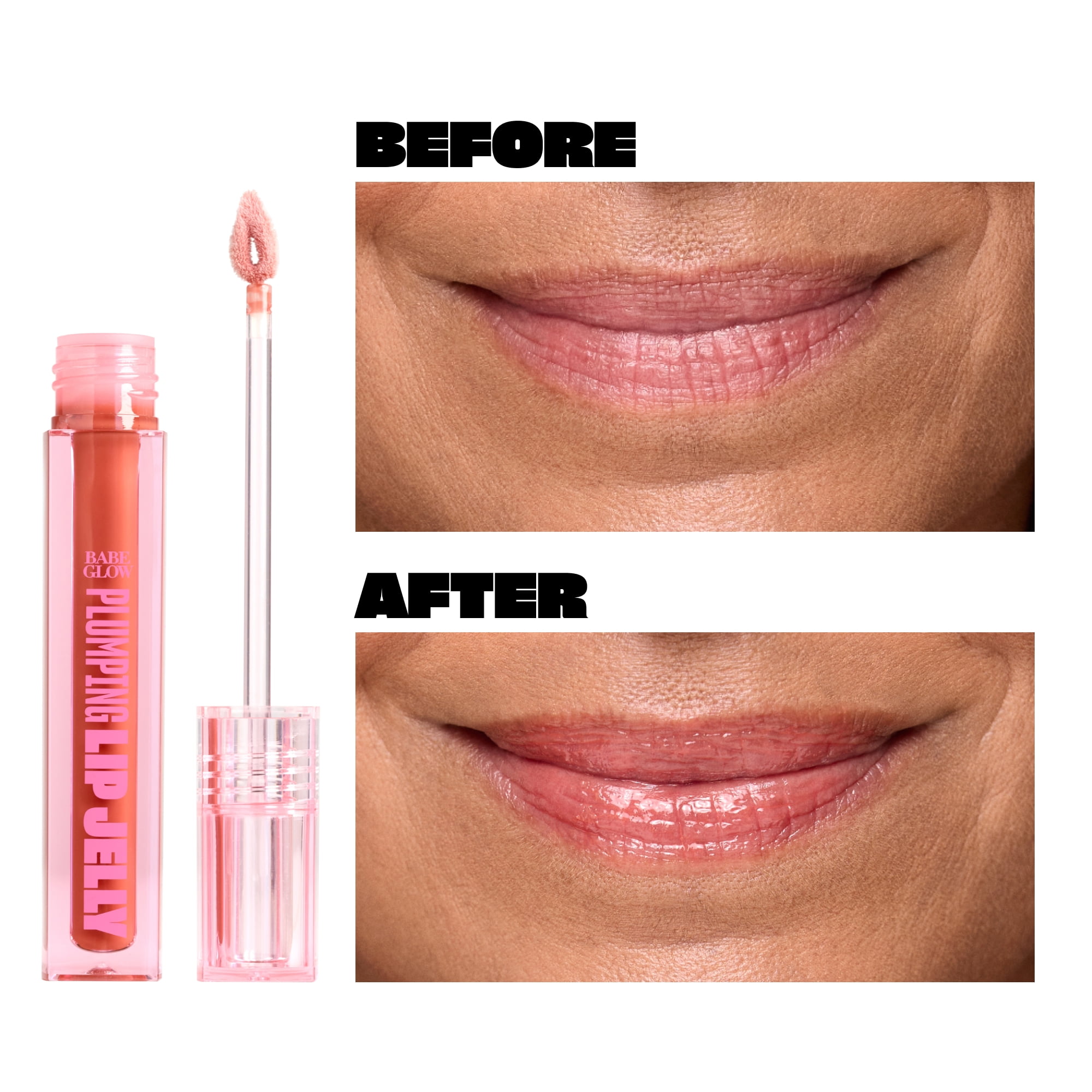 Babe Original Plumping Lip Jelly Rose 0.14 oz