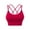 Red, variant on Penkiiy Sports Bras for Women Cozy Elasticity Bra Without Steel Ring Yoga Bra Quick Dry Underwear Black Bras