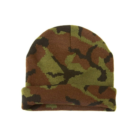Woodland Camo Long Beanie
