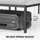 thumbnail image 2 of Cama Twin de Metal con Plataforma y Almacenamiento | Listones Antideslizantes | Alta Capacidad de Peso | Montaje Fácil | Ideal para Dormitorio | 191x99x38 cm, 2 of 7