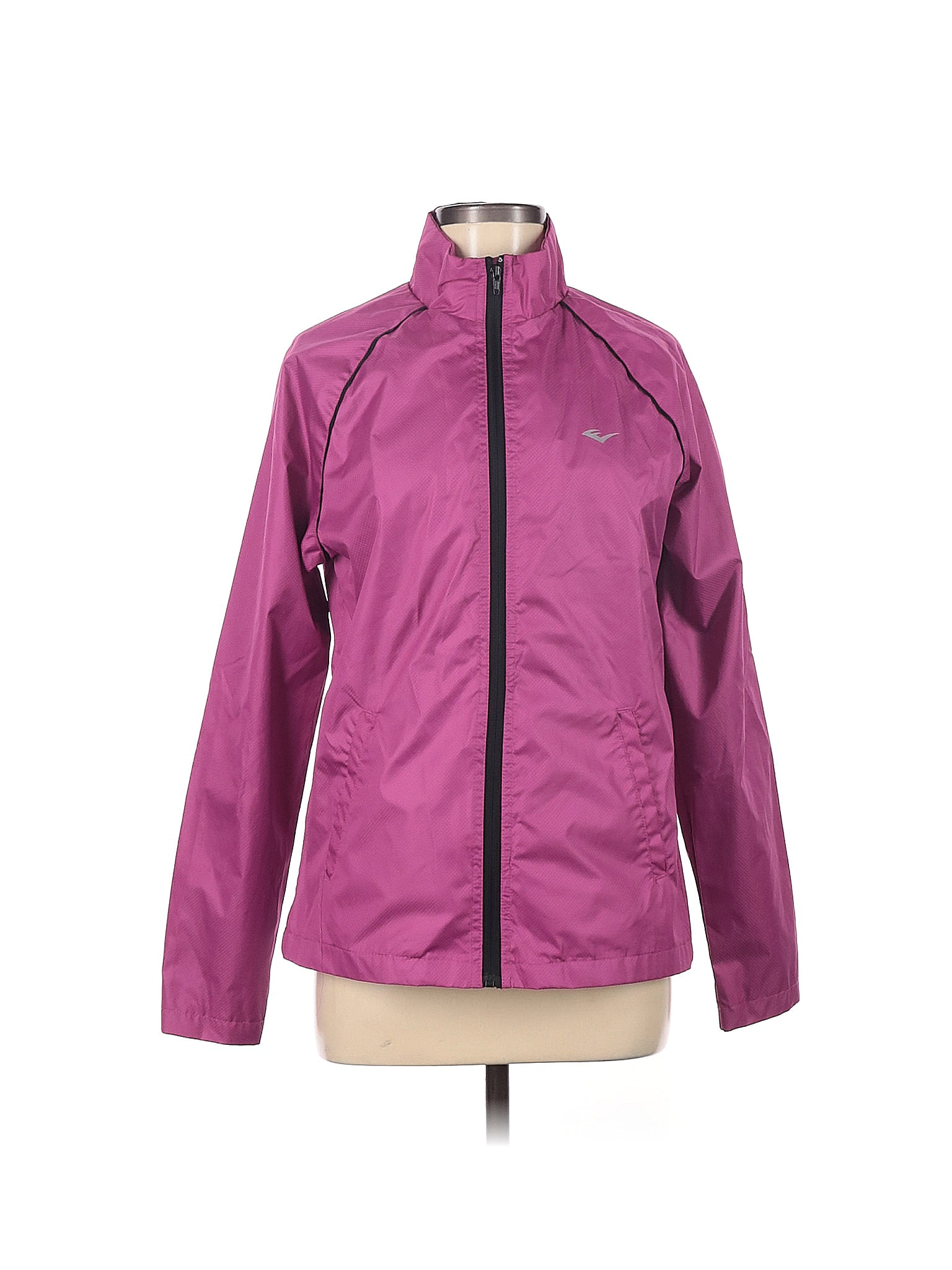 Everlast Hooded Windbreaker Jacket Light Running Rain Coat Size  Womens