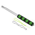 thumbnail image 1 of Unique Bargains 1.6M/5.2ft Telescopic Handheld Flagpole,1Set Pointer Stick w Sponge Handle Green, 1 of 8