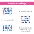 thumbnail image 4 of LATA 268 Pcs Magnetic Letters and Numbers for Kids, EVA Alphabet Magnets Kit, Red and Blue, 4 of 6