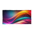 thumbnail image 1 of Beach Towel Bright Wave Neon 5, 1 of 3