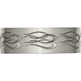 thumbnail image 3 of Titanium Brushed Laser Design 8mm Flat Band (Size 10.5) Made In China tb33t-10.5, 3 of 5