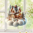 thumbnail image 5 of HomelyJoy Christmas Little House Ornaments - Small Village House Decor for Tabletop, Hanging on Xmas Tree as Unique Holiday Home Decoration Gift, 5 of 7