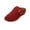 Red, variant on Xfvqtps Mules for Women Slide Closed Toe Hollow out Buckle Decor Soft Sole Non Slip Comfortable Breathable Summer Walking Wedge Sandals Black