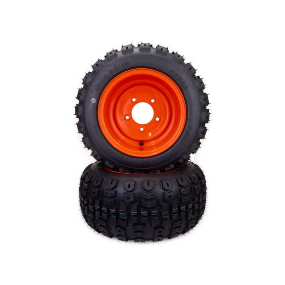 (2) All Terrain Tire Assemblies 18x8.50-10 Fits Kioti CS2210 CS2510