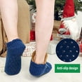 thumbnail image 3 of Slipper Socks, PUTUO Fuzzy Socks, Thermal Cozy Warm Fluffy Winter Warm Socks, 1 Pair Plush Socks for Men, Christmas Gifts for Men, 3 of 7