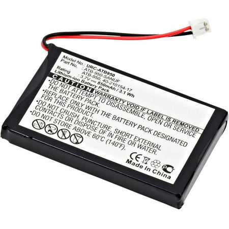 3.7 Volt Lithium Ion Replacement Remote Control Battery for RTI 10-210304-11 - Walmart.com