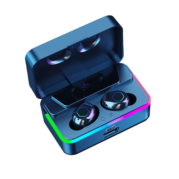 True Wireless Earbuds, In Ear Bluetooth Headphones with Bluetooth 5.3, Noise Reduction, HiFi Stereo, Low Latency and Charging Case for Music and Calls