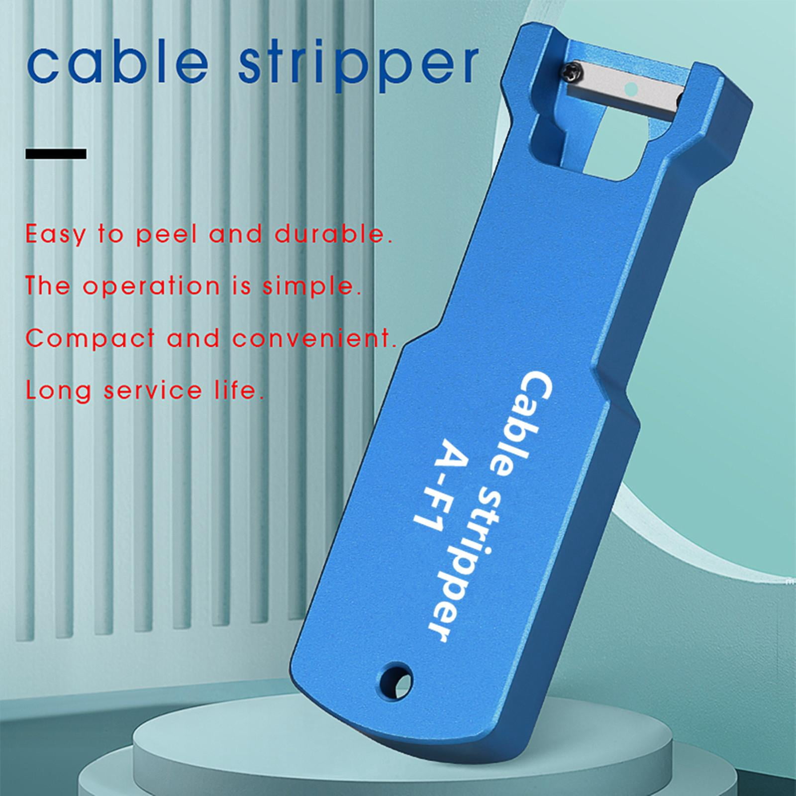 Optical Fiber Cable Sheath Cutter Aluminum, Easy Operation for Breakthrough Windows in Fiber Optic Risers