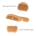 thumbnail image 5 of Natemia Wooden Baby Hair Brush Set for Newborns & Toddlers - Natural Soft Bristles - Ideal for Cradle Cap - Perfect Baby Registry Gift Set of 3, 5 of 8