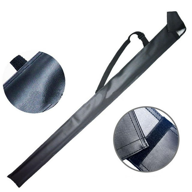 Estuche para taco de billar, Estuche de transporte para caña de billar, funda protectora portátil para taco de billar, correa ajustable para el hombro 1/2 shamjiam Taquera de billar