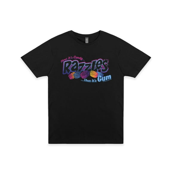 Razzles Retro Logo First, It's Candy...Then, It's Gum! Tee