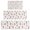 White Cow Strawberry, variant on Beige Cow Heart Pattern Kitchen Rugs Sets Of 3,Kitchen Runner Rugs Non Skid Washable,Decorative Kitchen Floor Mats for Kitchen,Sink,Laundry,17"x30" 17"x47" 17"x59"