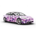 thumbnail image 6 of Rwraps Purple Mosaic Lost Fairies Matte Vinyl Film Wrap 59in x 14ft Vinyl Vehicle Car Film Sheet, 6 of 9