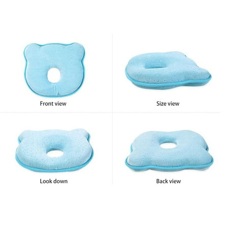 Newborn Baby Pillow Head Shaping Pillow Flat Head Memory Foam For