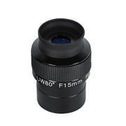 Skyoptikst 2 inch 15mm UW 80° Ultra wide angle eyepiece HD Astronomy Telescope