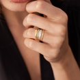 thumbnail image 3 of czcpp-MILACOLATO 4Pcs Gold Rings for Women 14K Gold Plated Rings Set Thumb Rings for Women Wedding Rings Knuckle Stacking Rings Engagement Rings Promise Ring, 3 of 4