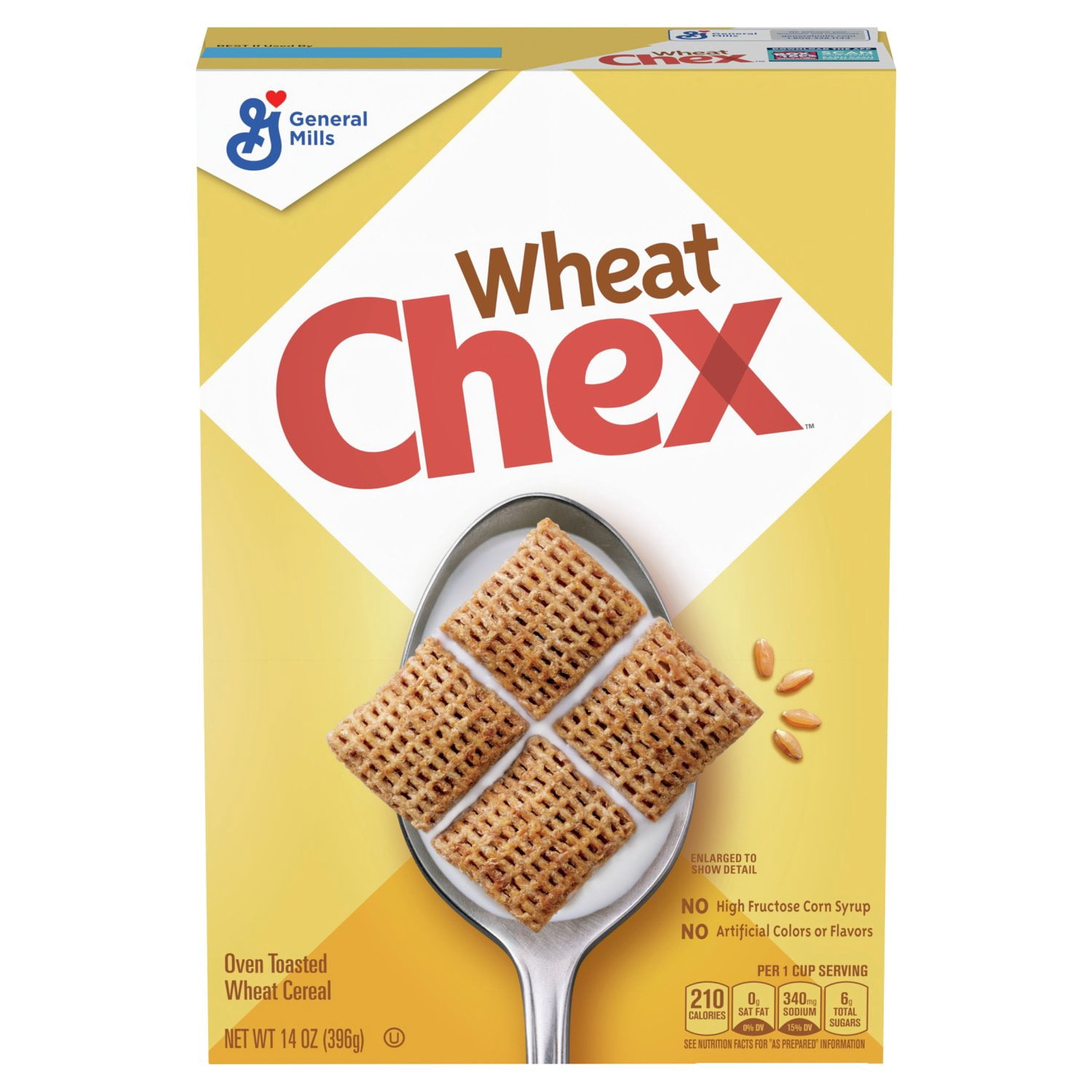 (4 pack) General Mills Wheat Chex Cereal
