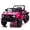 Pink, variant on iRerts 12V Ride on Cars with 6 Wheel, Powered Ride on Toys with Remote Control, Bluetooth, Music, USB/MP3/Microphone Ports, Six-Wheel Suspension, Electric Cars for Kids 3-6 Ages Gift, Pink