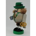 thumbnail image 2 of German nutcracker Bavarian on Oktoberfest, height 18 cm / 7 inch, original Erzgebirge by Richard Glaesser Seiffen, 2 of 10