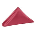 thumbnail image 1 of Ultimate Textile (3 Dozen) Satin 20 x 20-Inch Dinner Napkins - for Wedding, Special Event or Banquet use, Watermelon Pink, 1 of 4