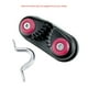 thumbnail image 5 of Sidaley Cuerda Cleat Automatic Pilates Equipment Wircleat Fairlead Bearing Balls Aleación de aluminio Black Hardware Canoe Dinghy Accesorios Bombillas para automóviles, 5 of 6